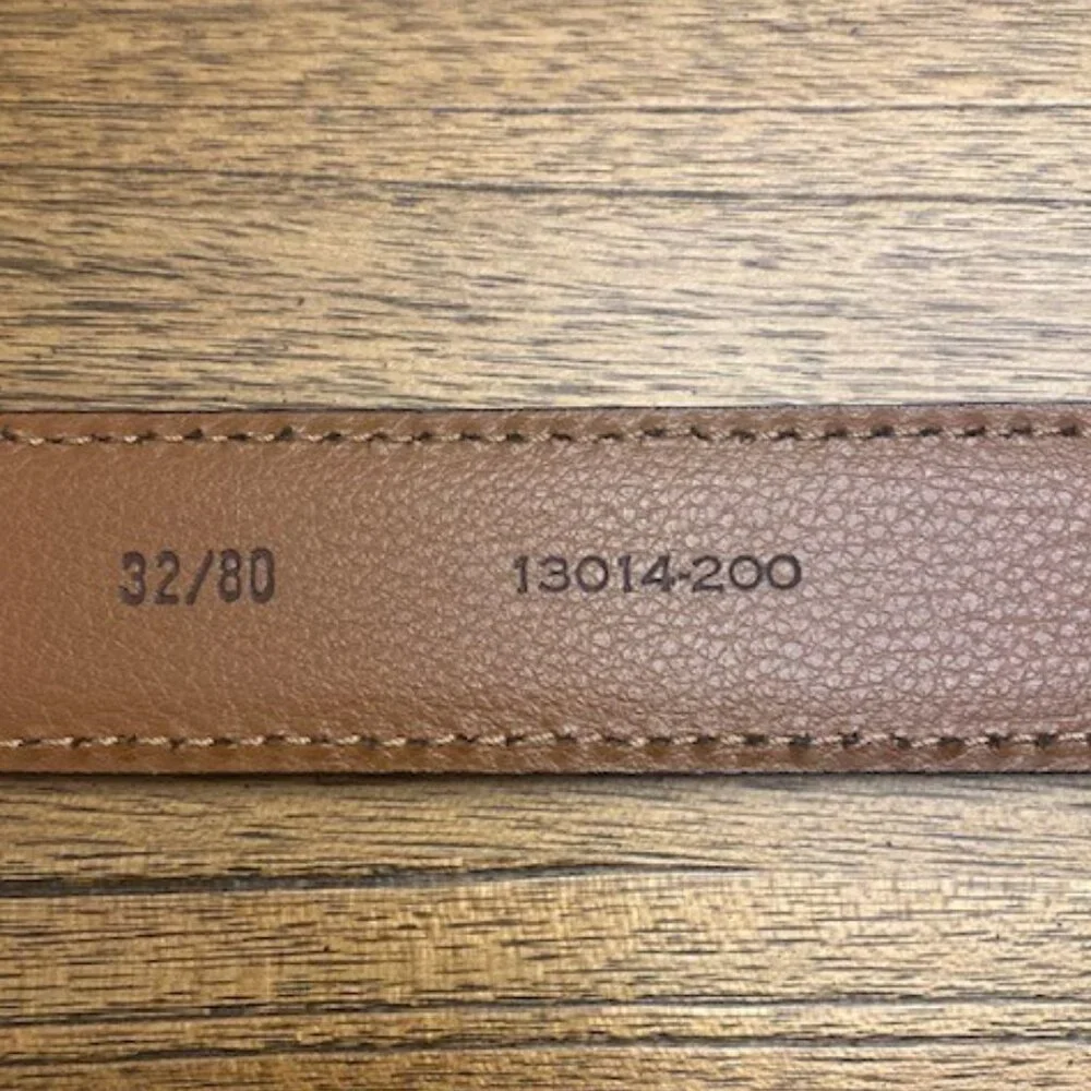 JOSEPH ABBOUD Leather Dress Belt